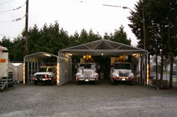 BC Hydro vehicle carport