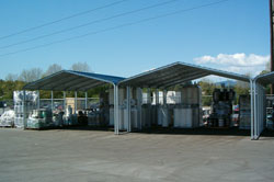 propane storage carport