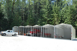 Classic Carport - Metro Vancouver Fleet Shelter